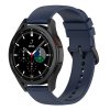 86412 2 techsuit watchband 20mm w001 remienok pre samsung galaxy watch 4 5 active 2 huawei watch gt 3 42 mm gt 3 pro 43 mm tmavomodry