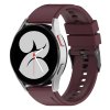 86427 2 techsuit watchband 20mm w026 remienok pre samsung galaxy watch 4 5 active 2 huawei watch gt 3 42 mm gt 3 pro 43 mm bordovy