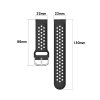 86337 4 techsuit watchband 22mm w004 remienok pre samsung galaxy watch 46 mm watch 3 gear s3 huawei watch gt gt 2 gt 3 46 mm cierny