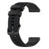 Techsuit - Watchband 22mm (W006) řemínek pro Samsung Galaxy Watch (46 mm) / Watch 3 / Gear S3, Huawei Watch GT / GT 2 / GT 3 (46 mm) - černý