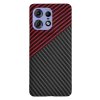 84513 2 techsuit carbonite fibershell puzdro na motorola edge 50 pro cerveno cierne