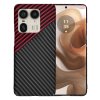 84528 techsuit carbonite fibershell puzdro na motorola edge 50 ultra cerveno cierne