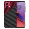 84633 techsuit carbonite fibershell puzdro na motorola moto g84 cerveno cierne