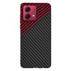 84633 2 techsuit carbonite fibershell puzdro na motorola moto g84 cerveno cierne