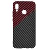 76992 3 techsuit carbonite fibershell puzdro pre huawei p20 lite red vortex