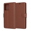 85500 techsuit leather folio kozene knizkove puzdro na motorola edge 40 neo hnede