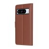 79332 7 techsuit leather folio puzdro pre google pixel 8 pro hnede