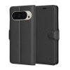 79335 6 techsuit leather folio puzdro pre google pixel 9 pro 9 cierne