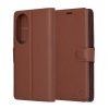 81108 techsuit leather folio puzdro pre honor 90 hnede