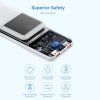 82299 6 vention fhkw0 bezdrotova powerbanka usb c 2 usb microusb led displej pd22 5w 10000mah biela