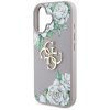 87978 4 guess hardcase 4g grained roses big logo ochranny kryt pre iphone 16 fialovy
