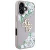 87978 1 guess hardcase 4g grained roses big logo ochranny kryt pre iphone 16 fialovy