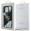 87984 6 guess hardcase 4g grained roses big logo ochranny kryt pre iphone 16 pro cierny