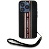88017 2 karl lagerfeld saffiano athleisure stripes cord kryt so snurkou pre iphone 15 pro cerveny