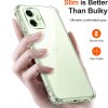 88653 1 techsuit shockproof clear silicone kryt pre motorola moto g54 power edition g64 priehladny