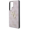 89124 4 guess hardcase 4g big metal logo ochranny kryt pre samsung galaxy s25 ultra ruzovy