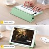 88884 2 techsuit flex trifold skladacie puzdro s drziakom na stylus pre ipad 10 2 2019 2020 2021 matcha zelene
