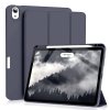 88890 techsuit flex trifold skladacie puzdro s drziakom na stylus pre ipad air 4 2020 air 5 2022 tmavomodre