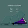 88902 3 techsuit flex trifold skladacie puzdro s drziakom na stylus pre ipad air 4 2020 air 5 2022 zelene