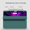 88902 2 techsuit flex trifold skladacie puzdro s drziakom na stylus pre ipad air 4 2020 air 5 2022 zelene