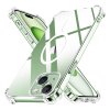 89487 techsuit shockproof clear silicone magsafe priehladne silikonove ochranne puzdro pre iphone 15 plus priehladne