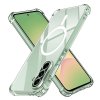89655 techsuit shockproof clear silicone magsafe priehladne silikonove ochranne puzdro pre samsung galaxy a56 5g priehladne