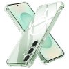 89625 2 techsuit shockproof clear silicone magsafe priehladne silikonove ochranne puzdro pre samsung galaxy s25 plus priehladne