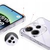 89679 4 techsuit shockproof clear silicone magsafe priehladne silikonove ochranne puzdro pre xiaomi redmi note 14 4g standard priehladne