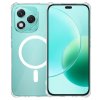 89082 techsuit shockproof clear silicone magsafe priehladne silikonove puzdro s podporou pre honor 400 lite priehladne