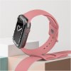 89703 1 techsuit watchband w031 remienok pre apple watch 1 2 3 4 5 6 7 8 9 10 se se 2 38 40 41 42 mm ruzovy