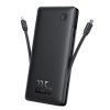 89766 baseus airpow air lite powerbanka usb usb c dvojity kabel usb c a lightning 22 5 w 10000 mah cierna