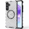 90111 techsuit honeycomb shield magsafe ochranny obal na samsung galaxy a55 5g biely