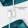 91188 6 apple originalny datovy kabel type c na lightning 2 m biely blister balenie