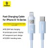 91263 4 baseus datovy kabel display 2 type c na lightning rychle nabijanie digitalny displej 20 w 2 m modry galaxy blue