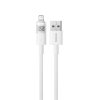 91281 1 baseus datovy kabel display 2 usb na lightning rychle nabijanie digitalny displej 2 4 a 2 m biely moon white