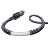91287 2 baseus datovy kabel display 2 usb na lightning rychle nabijanie digitalny displej 2 4 a 2 m cierny cosmic black
