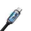 90816 1 baseus datovy kabel display type c na type c 100 w 2 m cierny