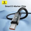 90951 5 baseus datovy kabel dynamic 3 series type c na type c rychle nabijanie 100 w 480 mbps 2 m biely