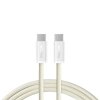 90951 baseus datovy kabel dynamic 3 series type c na type c rychle nabijanie 100 w 480 mbps 2 m biely