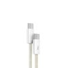 90951 1 baseus datovy kabel dynamic 3 series type c na type c rychle nabijanie 100 w 480 mbps 2 m biely