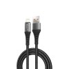 91026 1 lito datovy kabel usb a na lightning rychle nabijanie 2 4 a 1 m cierny