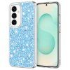 90762 techsuit sparkly glitter kryt na samsung galaxy s25 plus modry