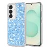 90762 2 techsuit sparkly glitter kryt na samsung galaxy s25 plus modry