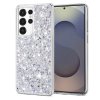 90771 2 techsuit sparkly glitter kryt na samsung galaxy s25 ultra biely