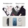 91005 5 techsuit mini selfie tyc so stabilnym stativom bluetooth ovladanim pridavnym svetlom 360 otacanie 76 cm cierna