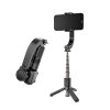 90990 techsuit mini stabilizacna selfie tyc gimbal so stativom a odnimatelnym bezdrotovym ovladanim 360 otacanie 70 cm cierna