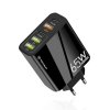91359 3 techsuit premiova sietova nabijacka pentaxpower 3 usb qc 3 0 2 type c pd 20 w 65 w gan quick charge cierna