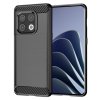 91599 techsuit carbon silicone puzdro na oneplus 10 pro 5g cierne