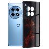 91869 techsuit glaze series puzdro na oneplus 12r cervena hmlovina
