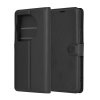 91842 5 techsuit leather folio puzdro na oneplus 12 cierne